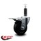 Service Caster 3.5'' Hard Rubber Swivel 1'' Expanding Stem Caster Total Lock Brake SCC-EXTTL20S3514-HRS-1 - alternate 4